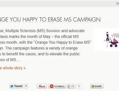 LifetimeMoms.com – Orange You Happy to Erase MS Campaign – May 5, 2012